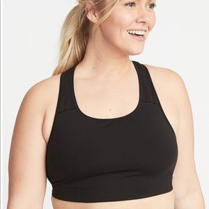 Old Navy Medium-Support Plus Racerback Sports Bra
